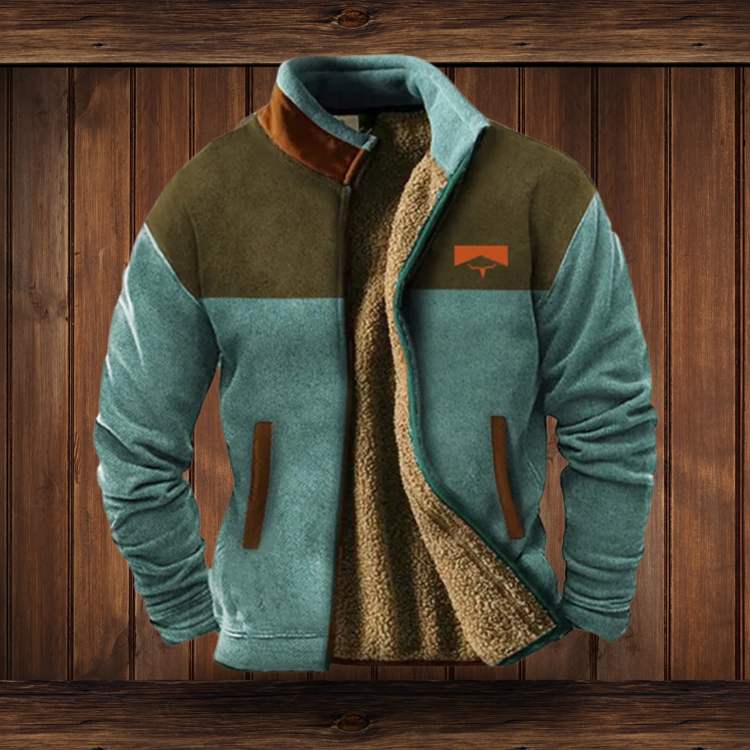 Fleece lined jacket