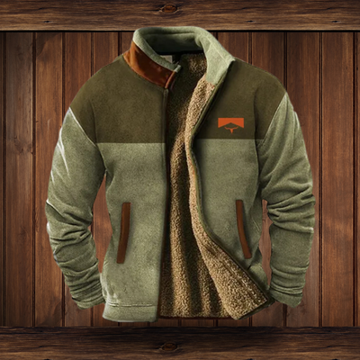 Fleece lined jacket