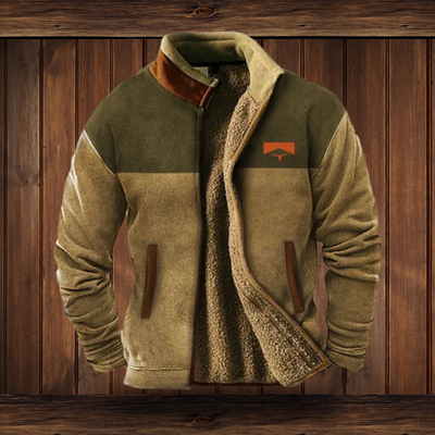 Fleece lined jacket