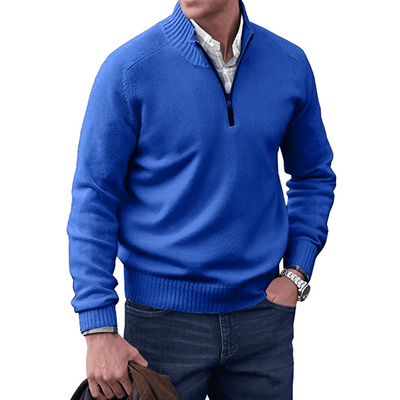 Noah - Cashmere Sweater with Zipper