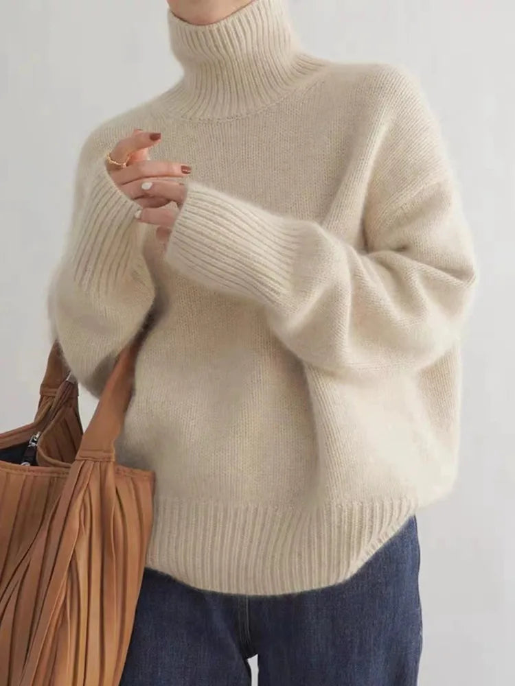 Juliette | Cashmere turtleneck sweater