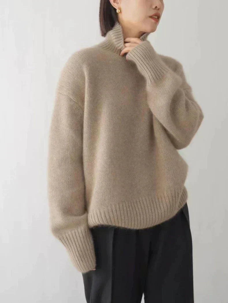 Juliette | Cashmere turtleneck sweater