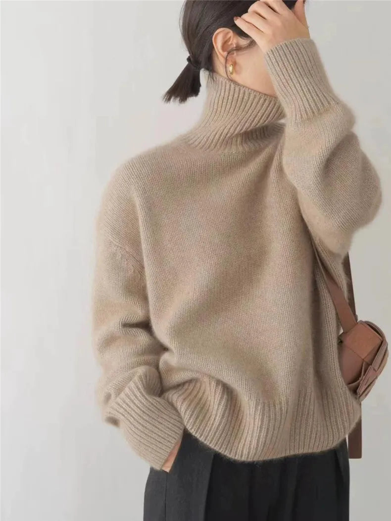 Juliette | Cashmere turtleneck sweater