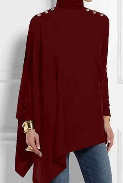 Ari - Elegant asymmetric top for women