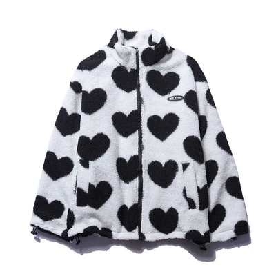 BacioDeluxe™️ | Double-sided heart coat - unique collection