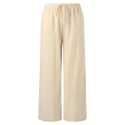 Adeline - Elegant trousers in cotton and linen