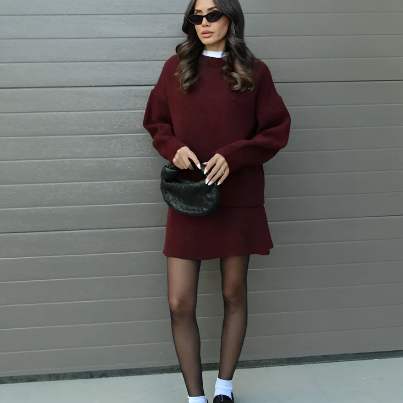 Heidi® | 2-piece matching set sweater + skirt