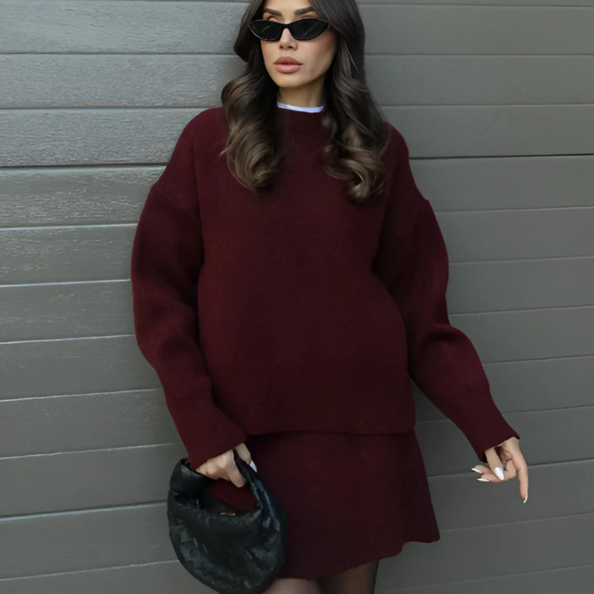 Heidi® | 2-piece matching set sweater + skirt