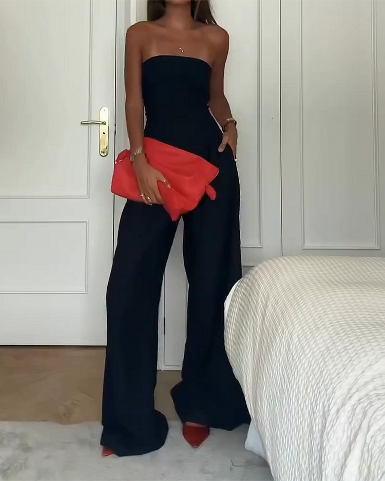 Braidy™ | Elegant off-shoulder jumpsuit